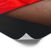 Wassermelone in Scheiben Poster (Ecke)