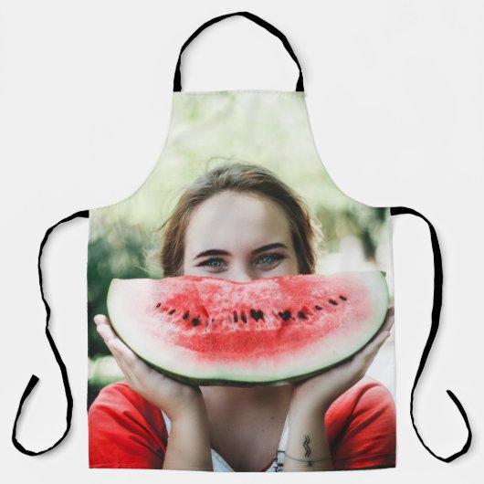 Wassermelone in Scheiben Schürze (Vorderseite)