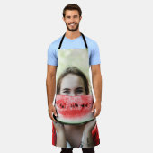 Wassermelone in Scheiben Schürze (Getragen)