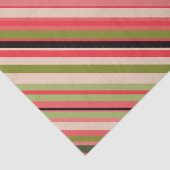 Wassermelone-Inspiriert Streifen Seidenpapier (Ausschnitt)