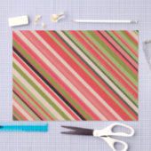 Wassermelone-Inspiriert Streifen Seidenpapier (Handwerk)