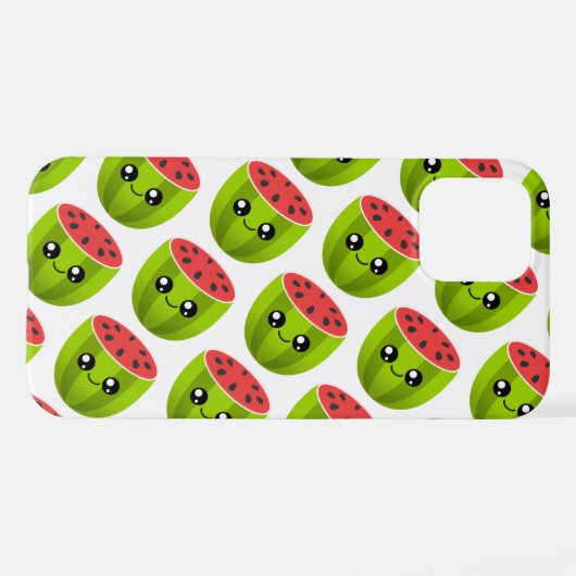Wassermelone iPhone Hülle (Rückseite (Horizontal))
