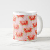 Wassermelone Jumbo-Tasse (Vorderseite Rechts)