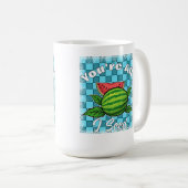 Wassermelone Kaffeetasse (VorderseiteRechts)