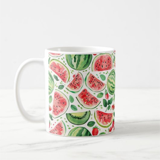 Wassermelone Kaffeetasse (Links)
