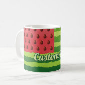 Wassermelone Kaffeetasse (Vorderseite Links)
