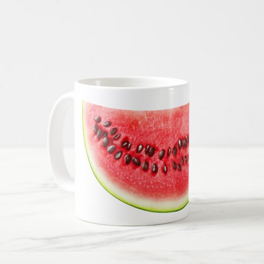 Wassermelone Kaffeetasse (Vorderseite Links)