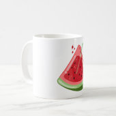 Wassermelone Kaffeetasse (Vorderseite Links)