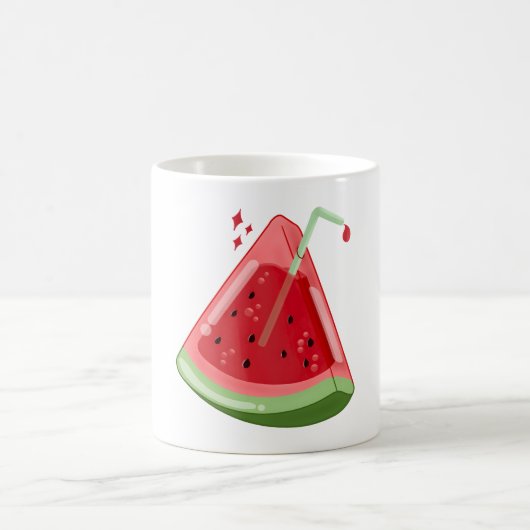 Wassermelone Kaffeetasse (Mittel)