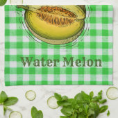 Wassermelone kariert Küchentücher (Gefaltet)