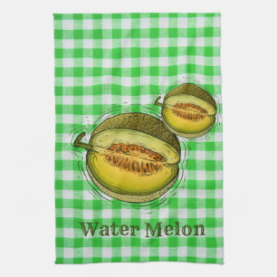 Wassermelone kariert Küchentücher
