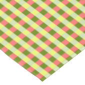 Wassermelone Karo Tischdecke (Schrägansicht)