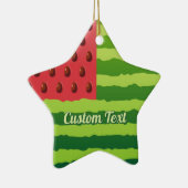 Wassermelone Keramik Ornament (Rechts)