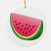 Wassermelone Keramik Ornament (Hinten)