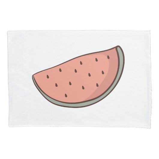 Wassermelone Kissenbezug (Vorderseite)