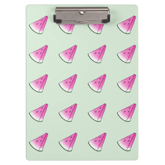Wassermelone Klemmbrett (Vorderseite)