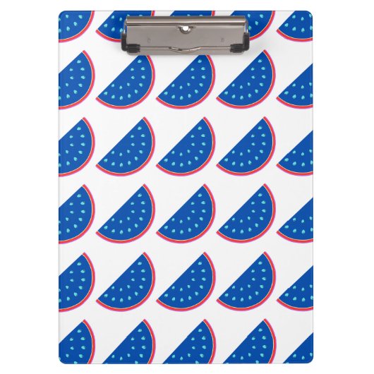 Wassermelone Klemmbrett (Vorderseite)