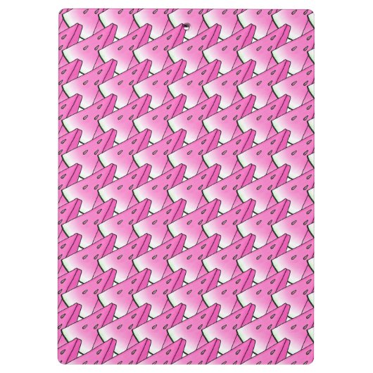 Wassermelone Klemmbrett (Rückseite)