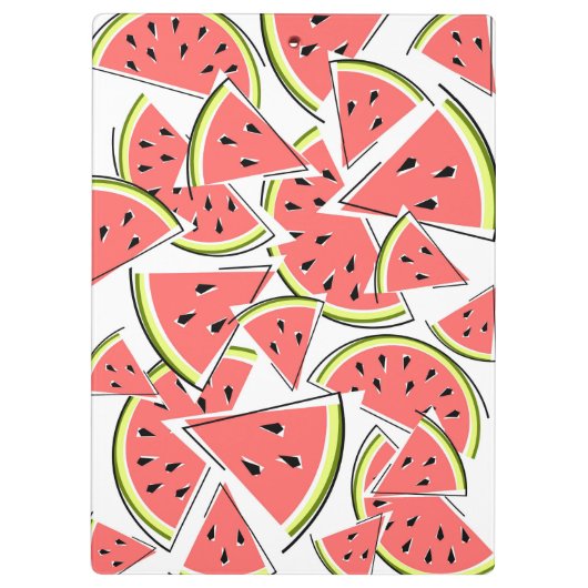 Wassermelone Klemmbrett (Rückseite)