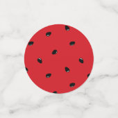Wassermelone Konfetti (Klein Vorderseite)