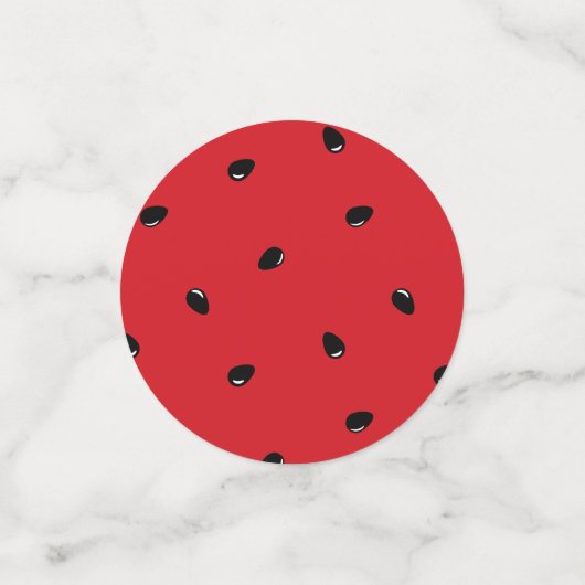 Wassermelone Konfetti (Klein Vorderseite)