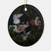 Wassermelone Königin Keramikornament (Links)