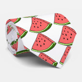 Wassermelone Krawatte (Gerollt)