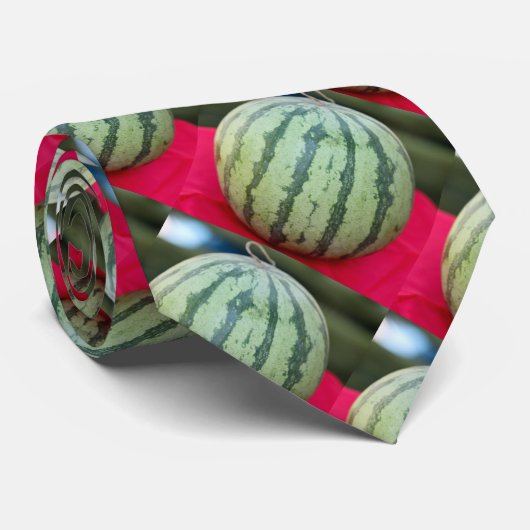 Wassermelone Krawatte (Gerollt)