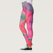 Wassermelone-Krawatte Leggings (Links)