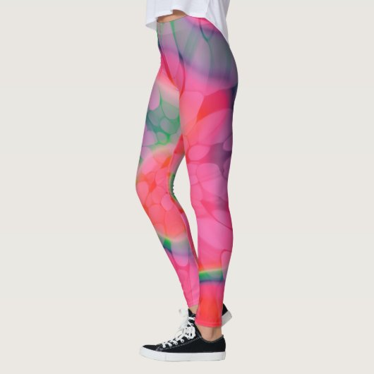Wassermelone-Krawatte Leggings (Links)