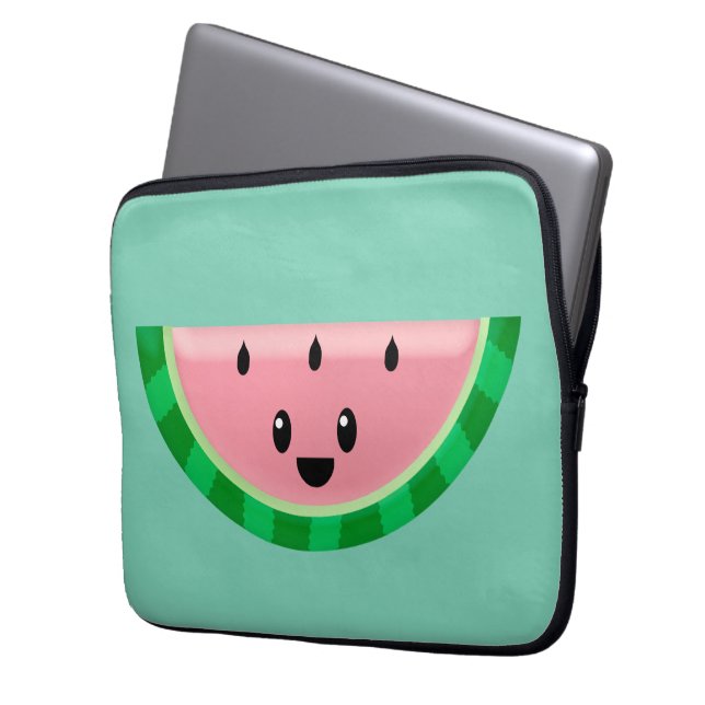 Wassermelone-Laptop-Hülse Laptopschutzhülle (Vorderseite Links)