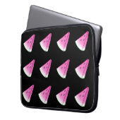 Wassermelone Laptopschutzhülle (Vorderseite Links)