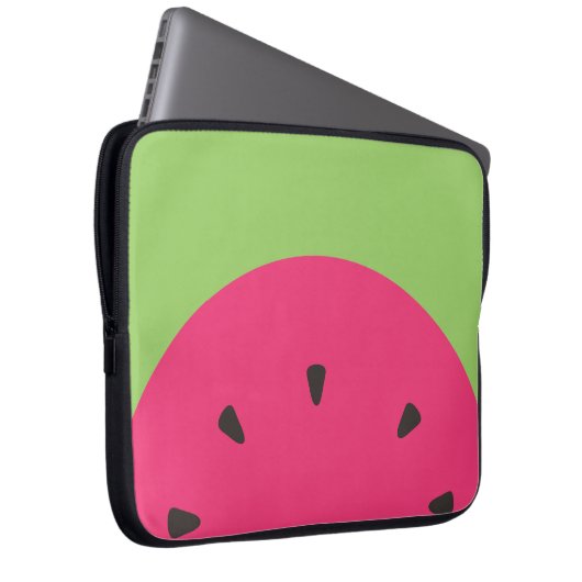 Wassermelone Laptopschutzhülle (Vorne Rechts)