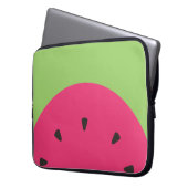 Wassermelone Laptopschutzhülle (Vorderseite Links)