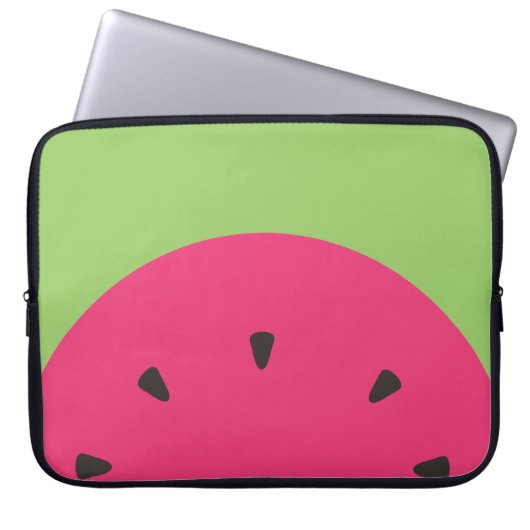 Wassermelone Laptopschutzhülle (Vorderseite)