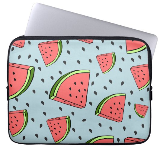 Wassermelone Laptopschutzhülle (Vorderseite)