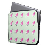 Wassermelone Laptopschutzhülle (Vorderseite Links)