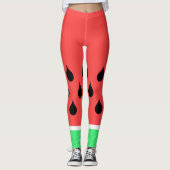 Wassermelone Leggings (Vorderseite)