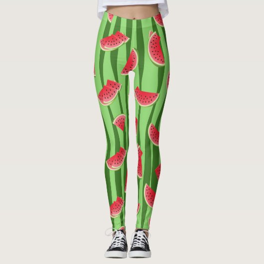 Wassermelone Leggings (Vorderseite)