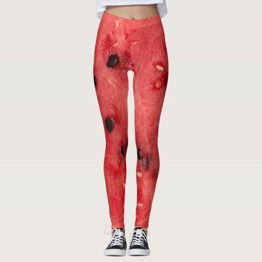 Wassermelone Leggings (Vorderseite)