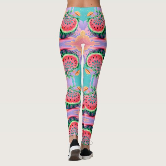 Wassermelone Leggings (Rückseite)
