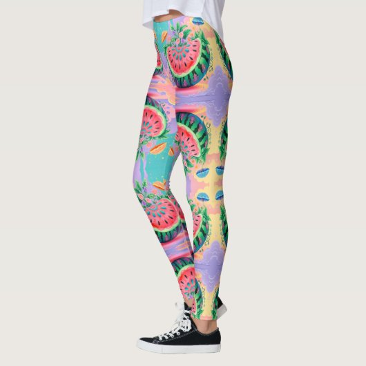 Wassermelone Leggings (Links)