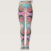 Wassermelone Leggings (Vorderseite)
