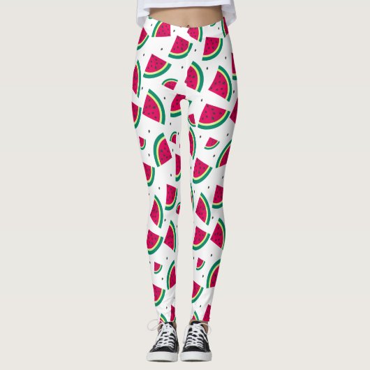 Wassermelone Leggings (Vorderseite)
