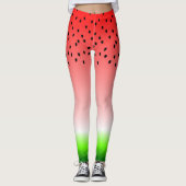 Wassermelone Leggings (Vorderseite)