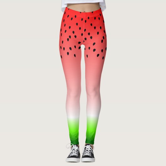 Wassermelone Leggings (Vorderseite)