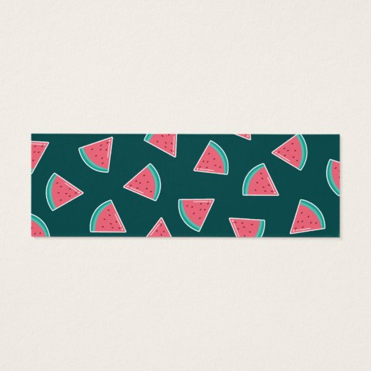 Wassermelone Lesezeichen (Rückseite)