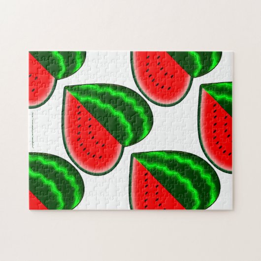 Wassermelone-Liebe Puzzle (Horizontal)
