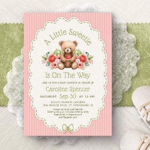 Wassermelone Little Sweetie Baby Shower Einladung