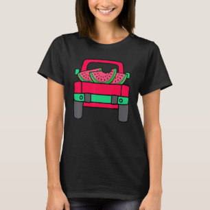 Wassermelone LKW Sommermelone Slice Seeds T-Shirt